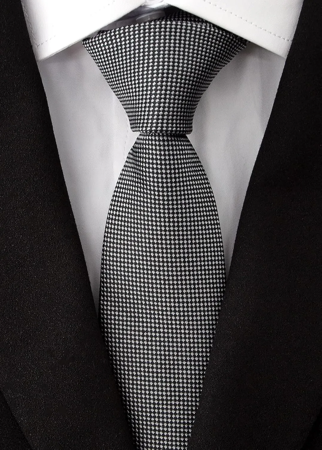 Adulove Extra Long Ties for Men Big and Tall Neckties Woven Jacquard Classic Neck Tie Business Wedding
