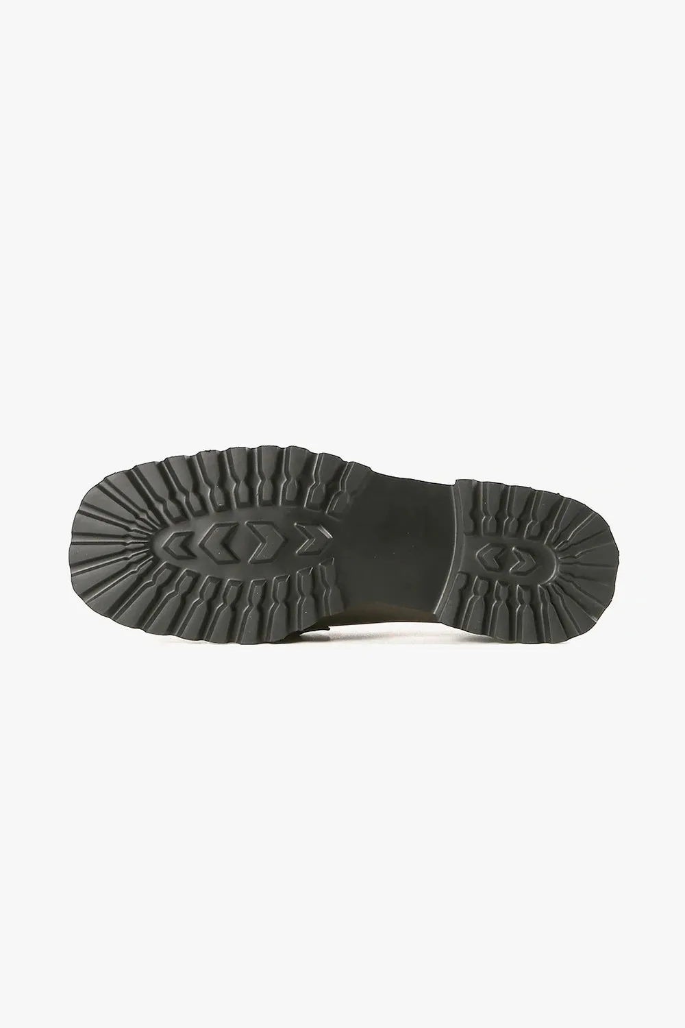 ALL BLACK Banded Lugg Loafer