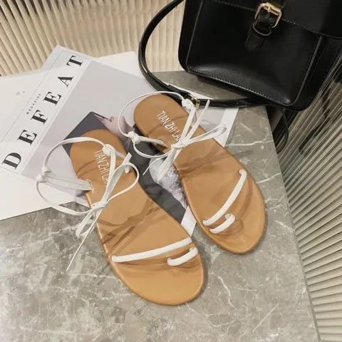 Amazing Bottom Tie Fashion Female Sandals M9