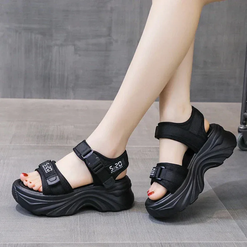 AMOZAE- - Summer Rimocy Fashion Platform Sandals