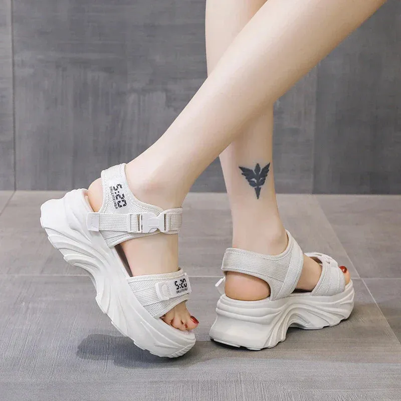 AMOZAE- - Summer Rimocy Fashion Platform Sandals