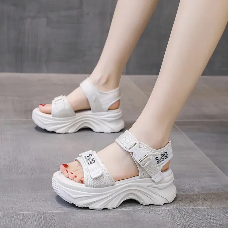 AMOZAE- - Summer Rimocy Fashion Platform Sandals