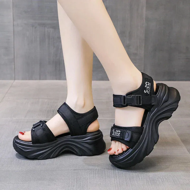 AMOZAE- - Summer Rimocy Fashion Platform Sandals