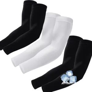 Arm Sleeves Cooling Sports Sleeve Arm Compression Sleeve UV Sun Protection UPF 50 Tattoo Cover Up for Outdoor