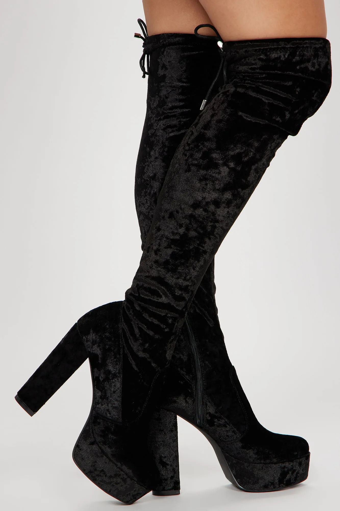 Big Promotion Heeled Boots - Black