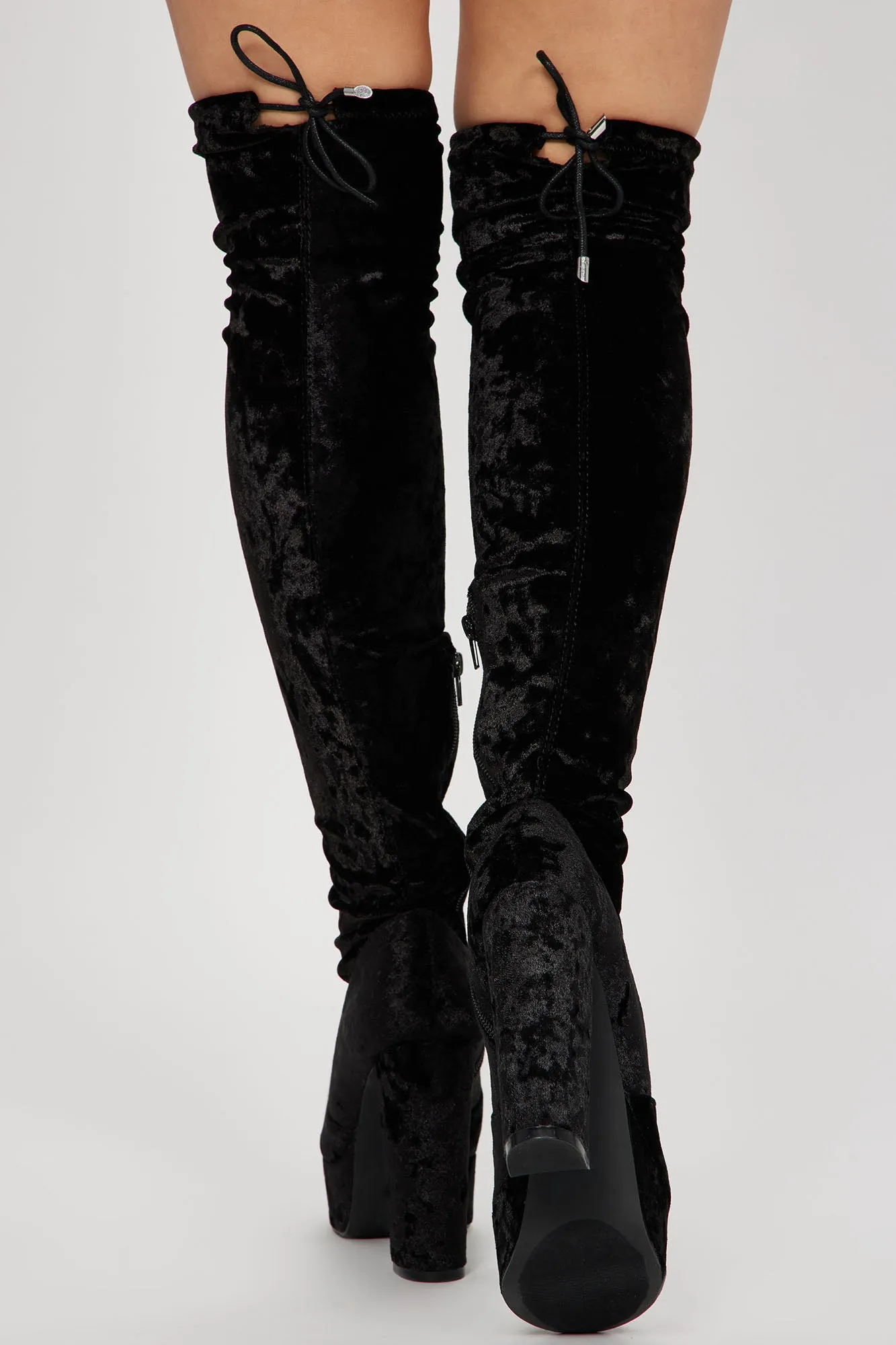Big Promotion Heeled Boots - Black