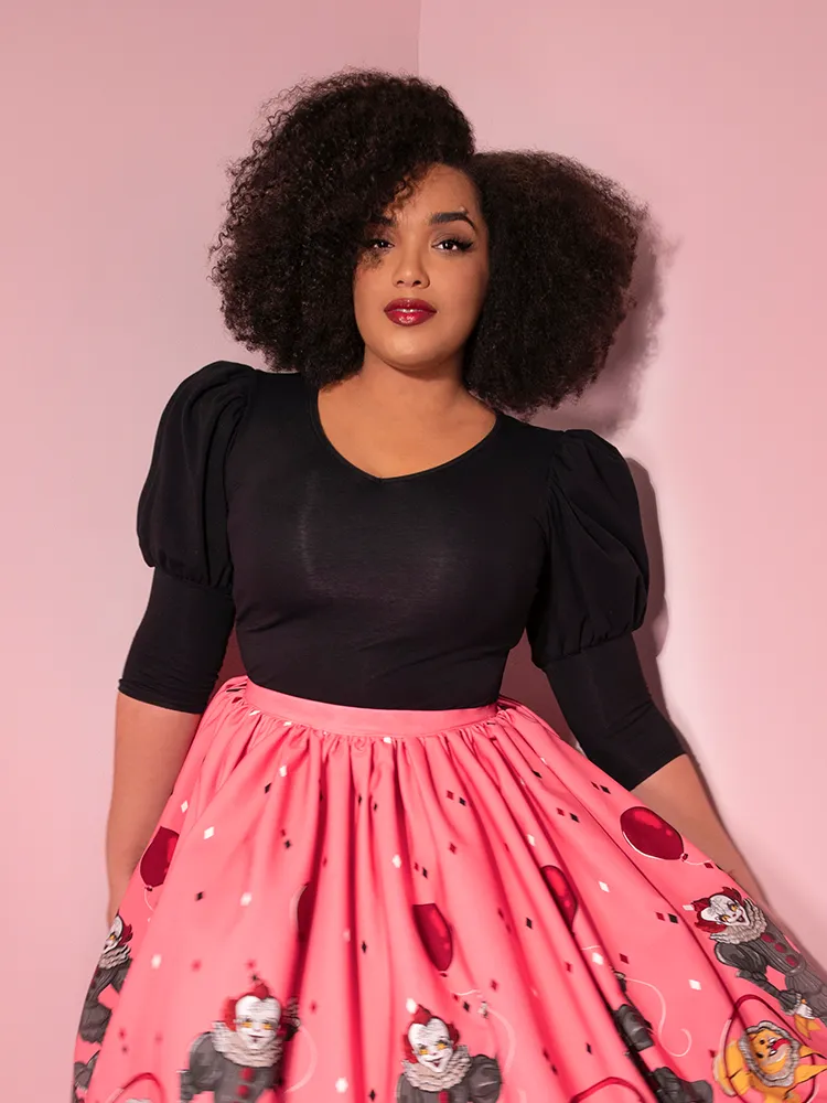 Carnival Top in Black - Vixen by Micheline Pitt