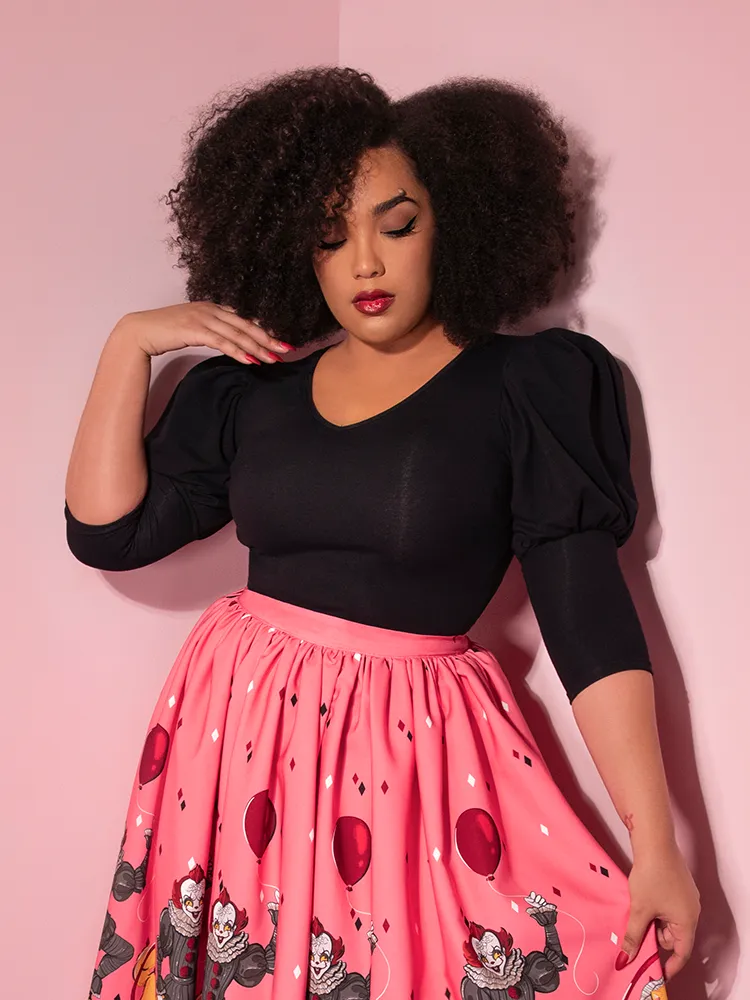 Carnival Top in Black - Vixen by Micheline Pitt