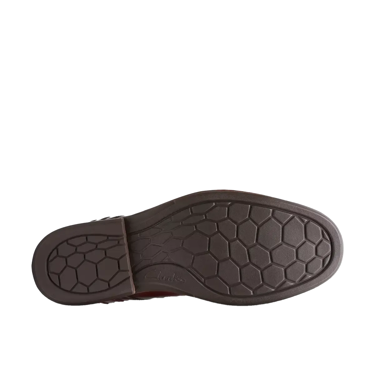 Clarks Un Hugh Plain Toe Dress Shoe - Brown