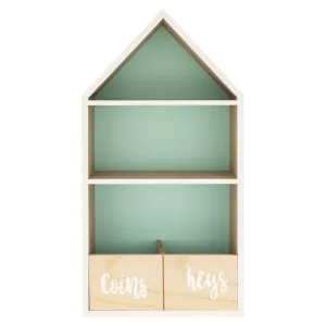 Coins and Keys Storage Rack - Green