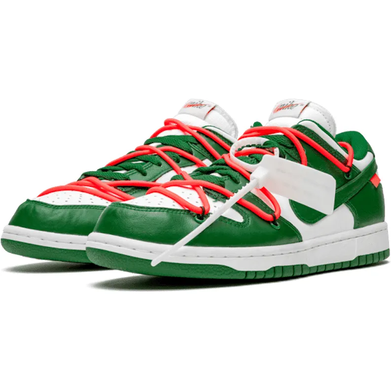 Dunk Low Off-White Pine Green