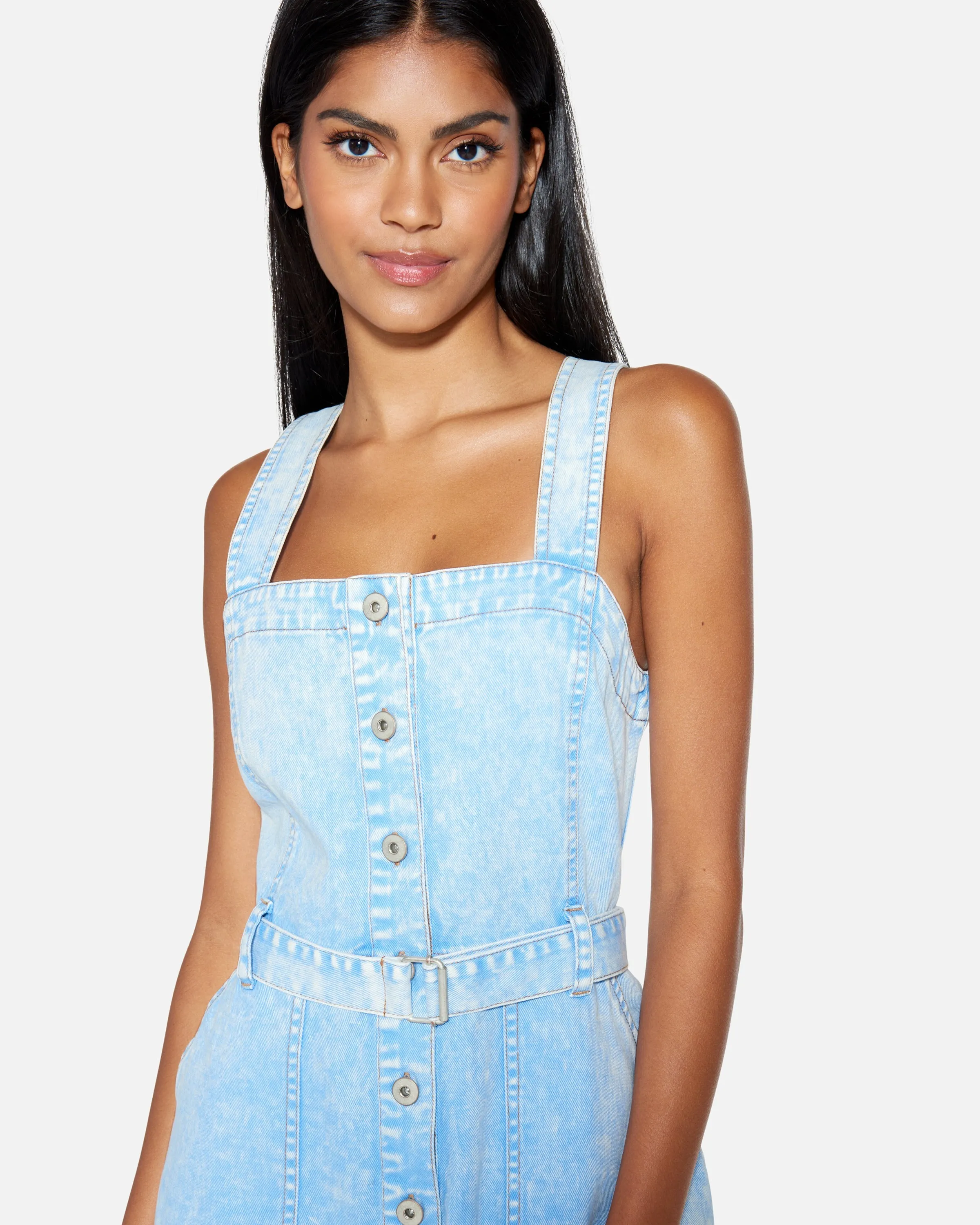 Finley Button Up Mini Dress