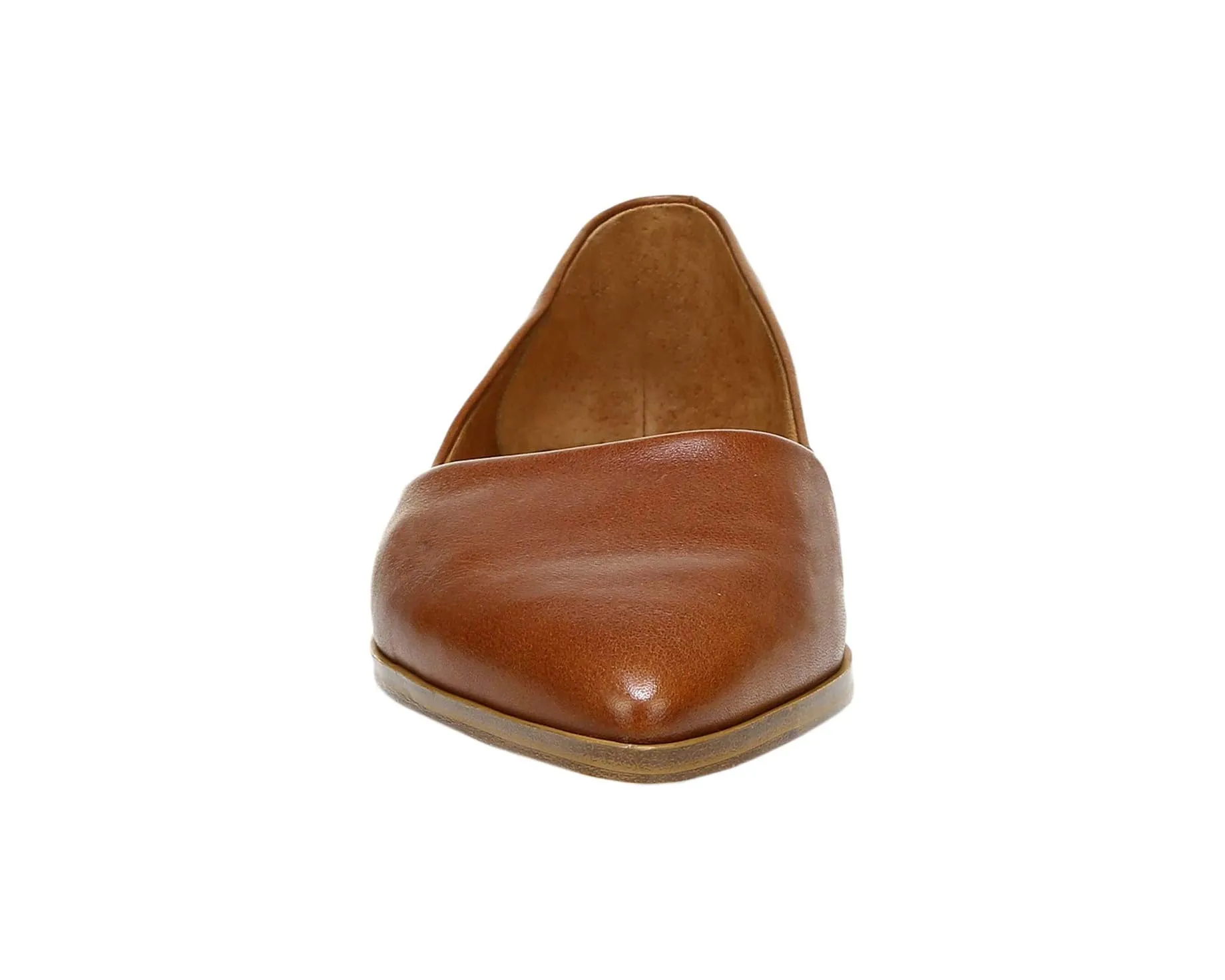 Hill ZODIAC flats, cognac