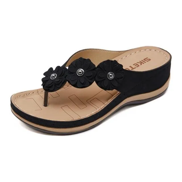 KWBEFRT Summer Flat Sandal For Women 4 Colors Sandales Femmes été Nouveau 2020 Dropshipping