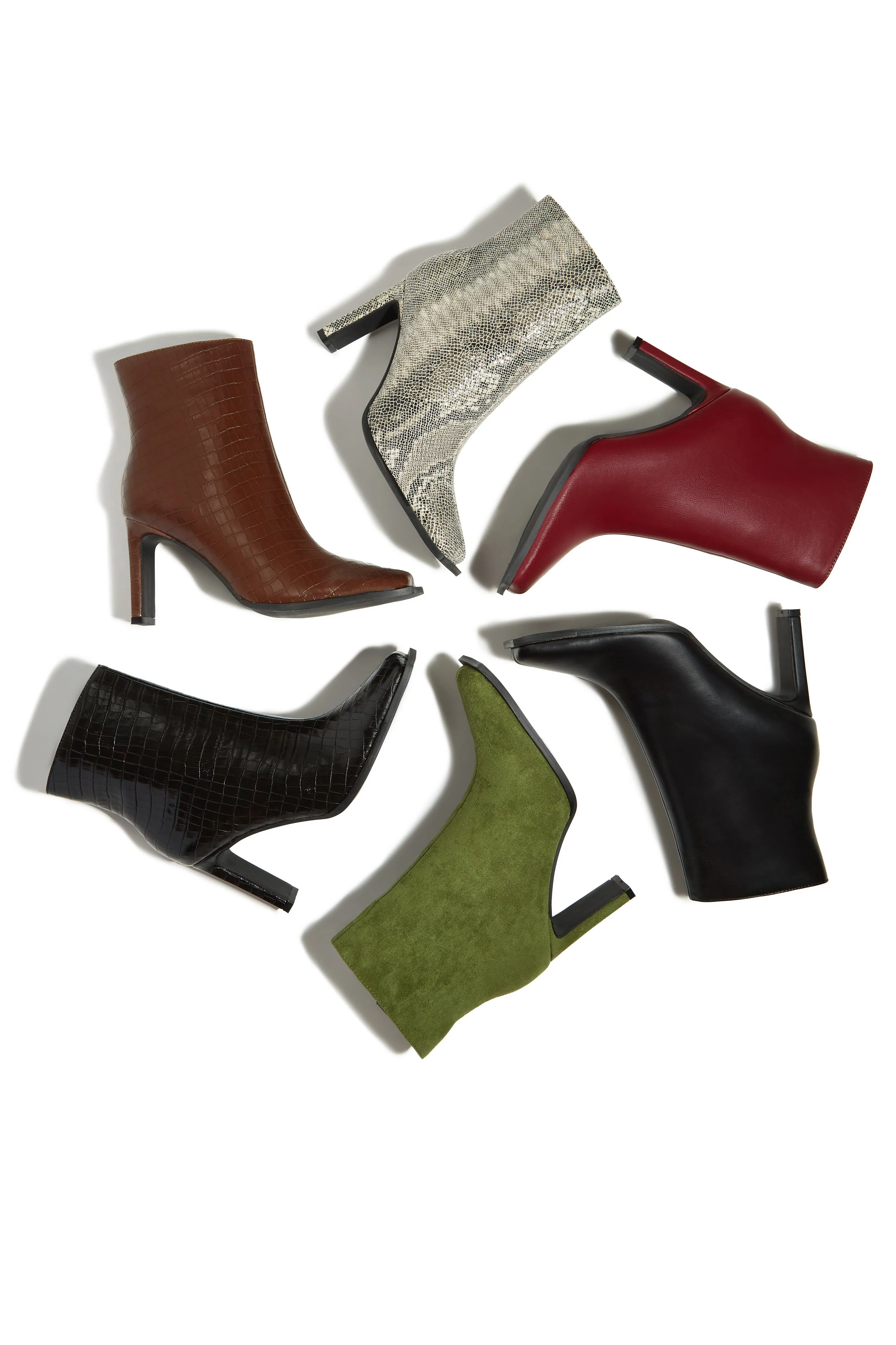 Laylah Ankle Boots - Green