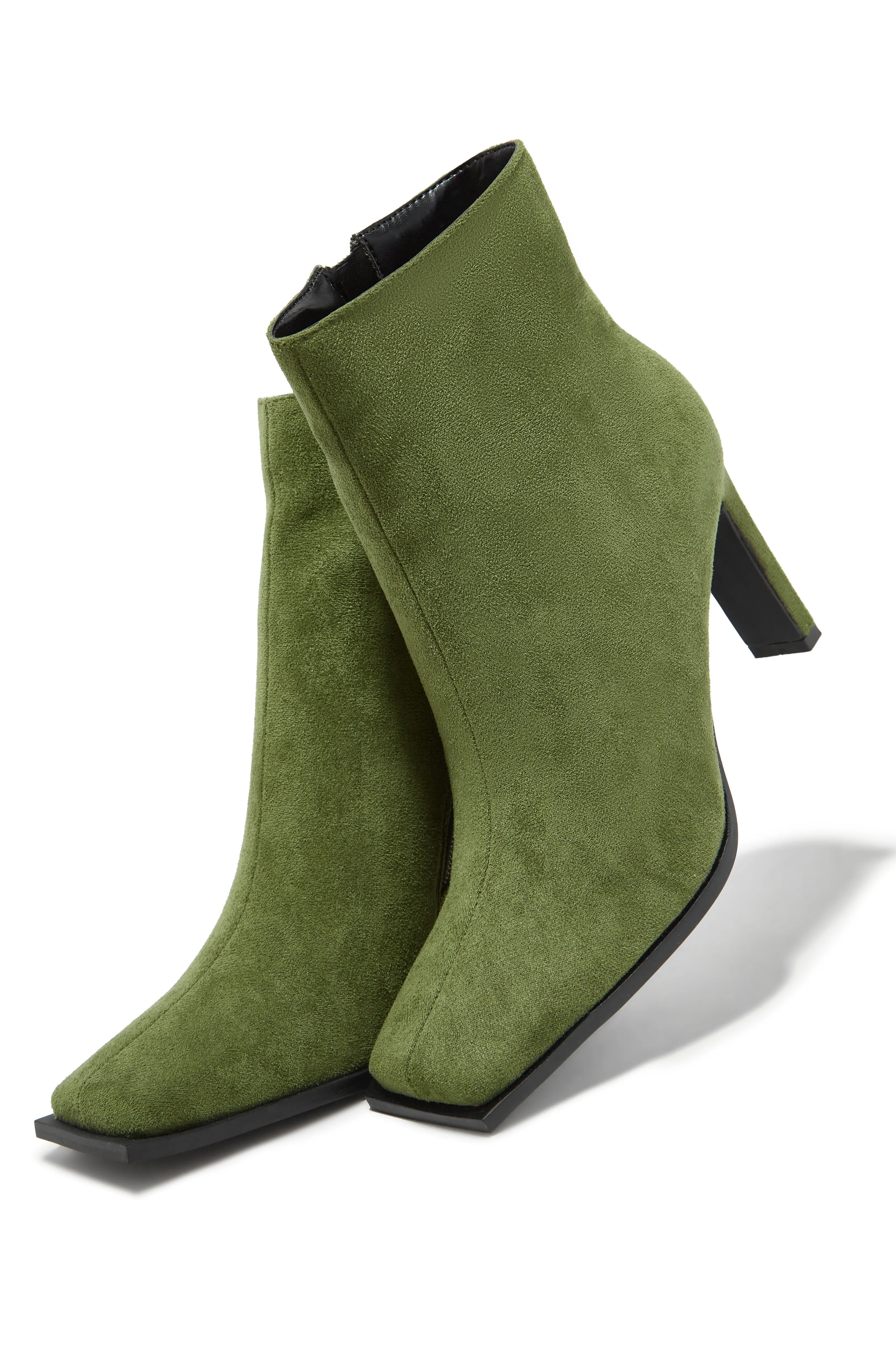 Laylah Ankle Boots - Green