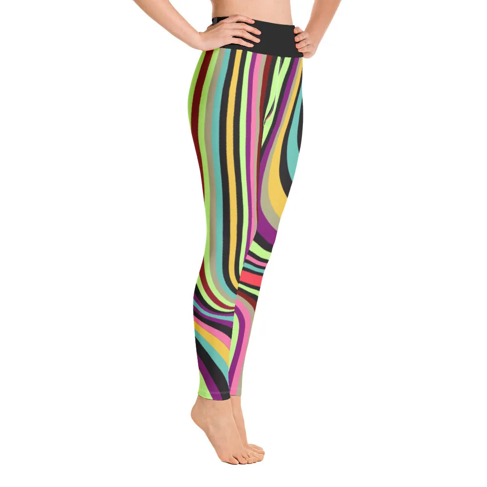 Melted Gusher Yoga Leggings.