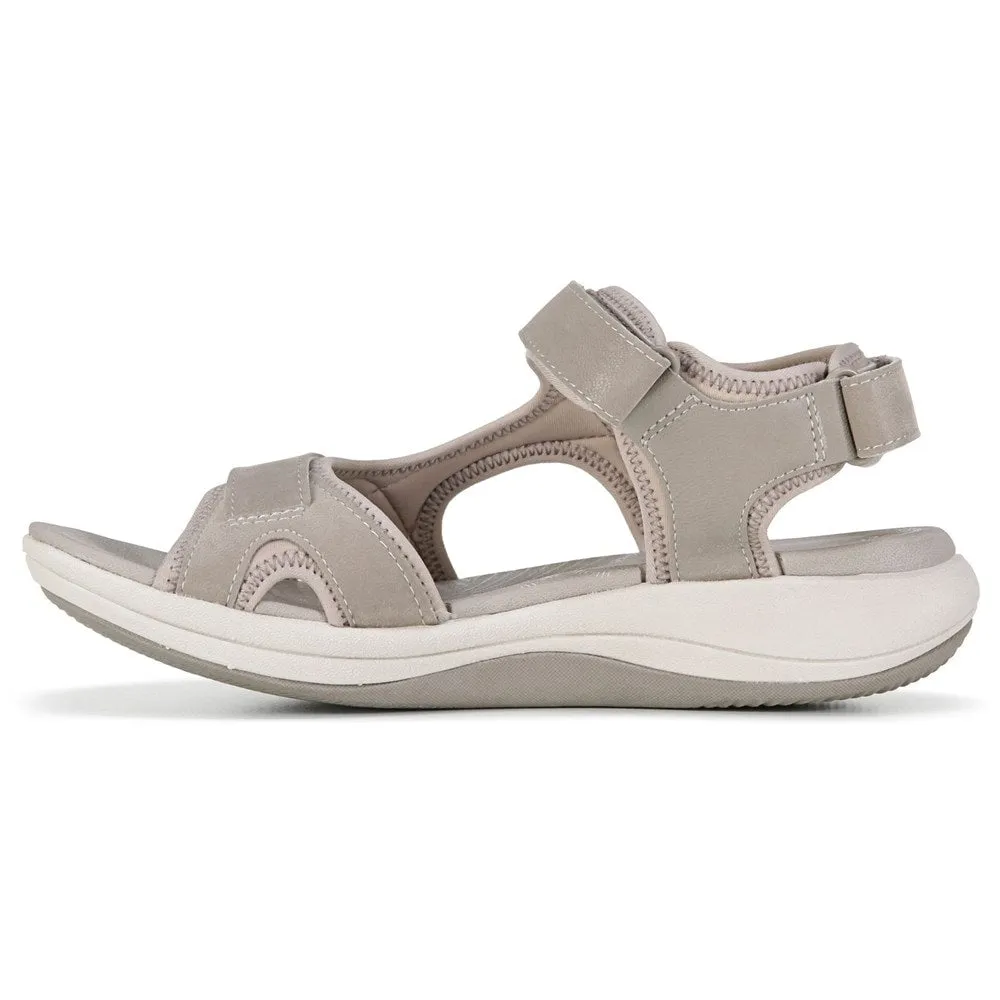 Mira Bay Cloudsteppers Clarks Women's Sandals, Gray
