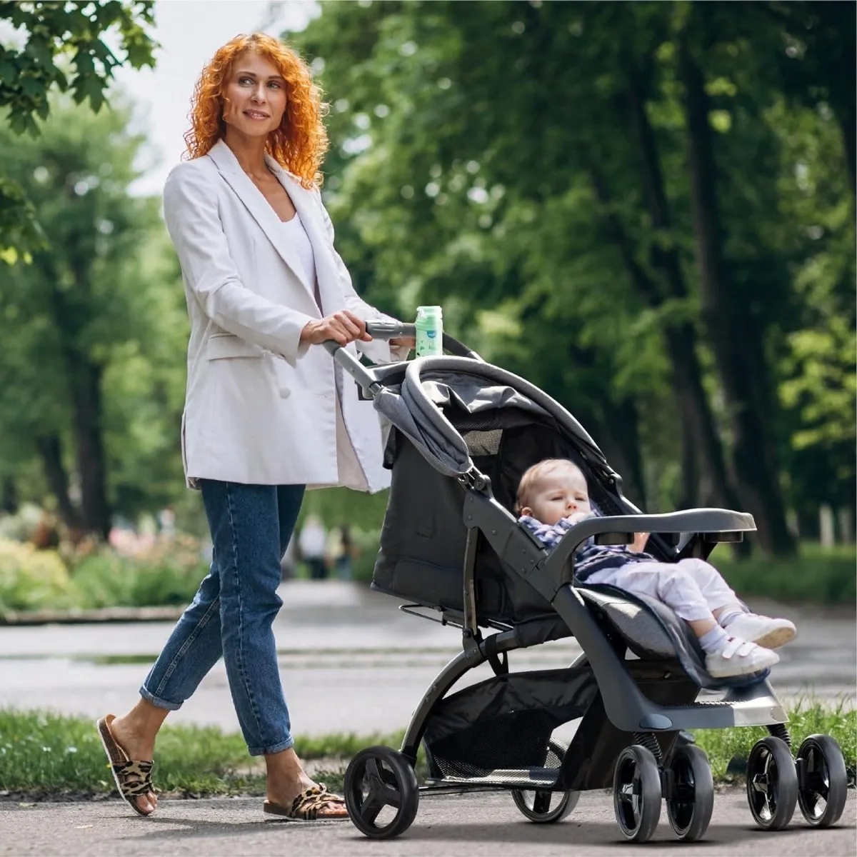 Moon Aria Stroller Dark Grey