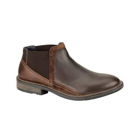 Naot Business Ankle Boot (Men) - Roast Brown/Seal