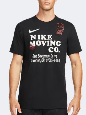 Nike 6 1 Dri Fit Men Training T-Shirt Black/White