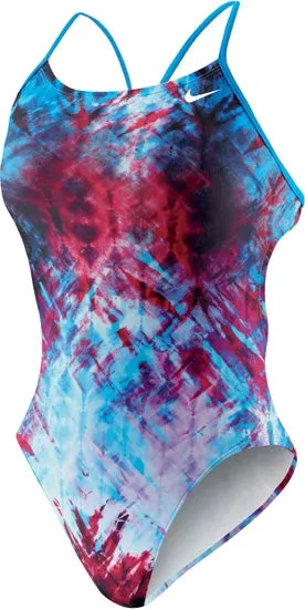 NIKE SWIM Fractured Tie Dye Female Cut-Out Tank (30 Only)