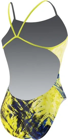 NIKE SWIM Fractured Tie Dye Female Cut-Out Tank (30 Only)