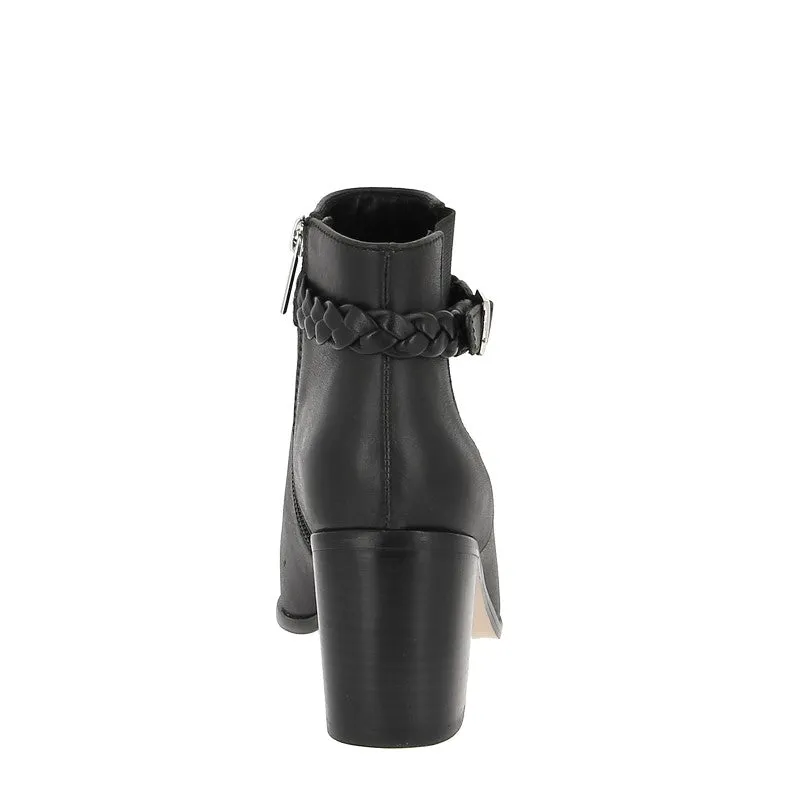 Nude Margo Black Ankle Boots