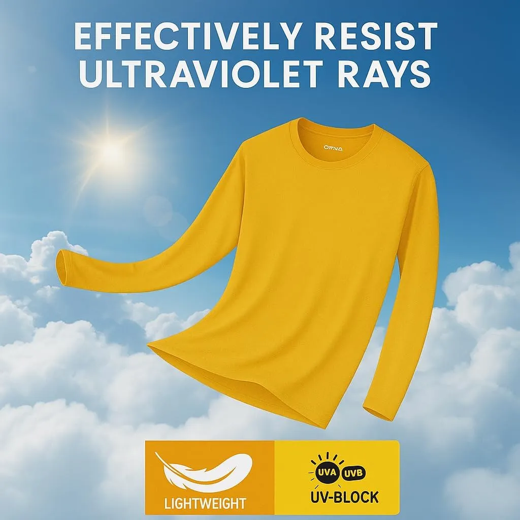 Opna Men's Long Sleeve Moisture Wicking Athletic Shirts