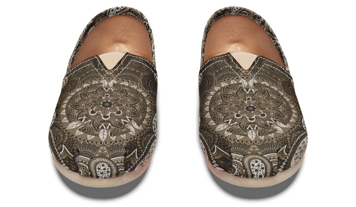 Peace And Mandala Brown