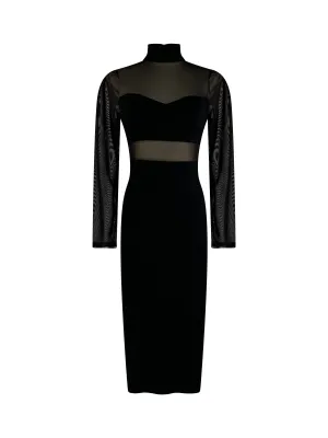 Presley Mesh Cut Out Dress