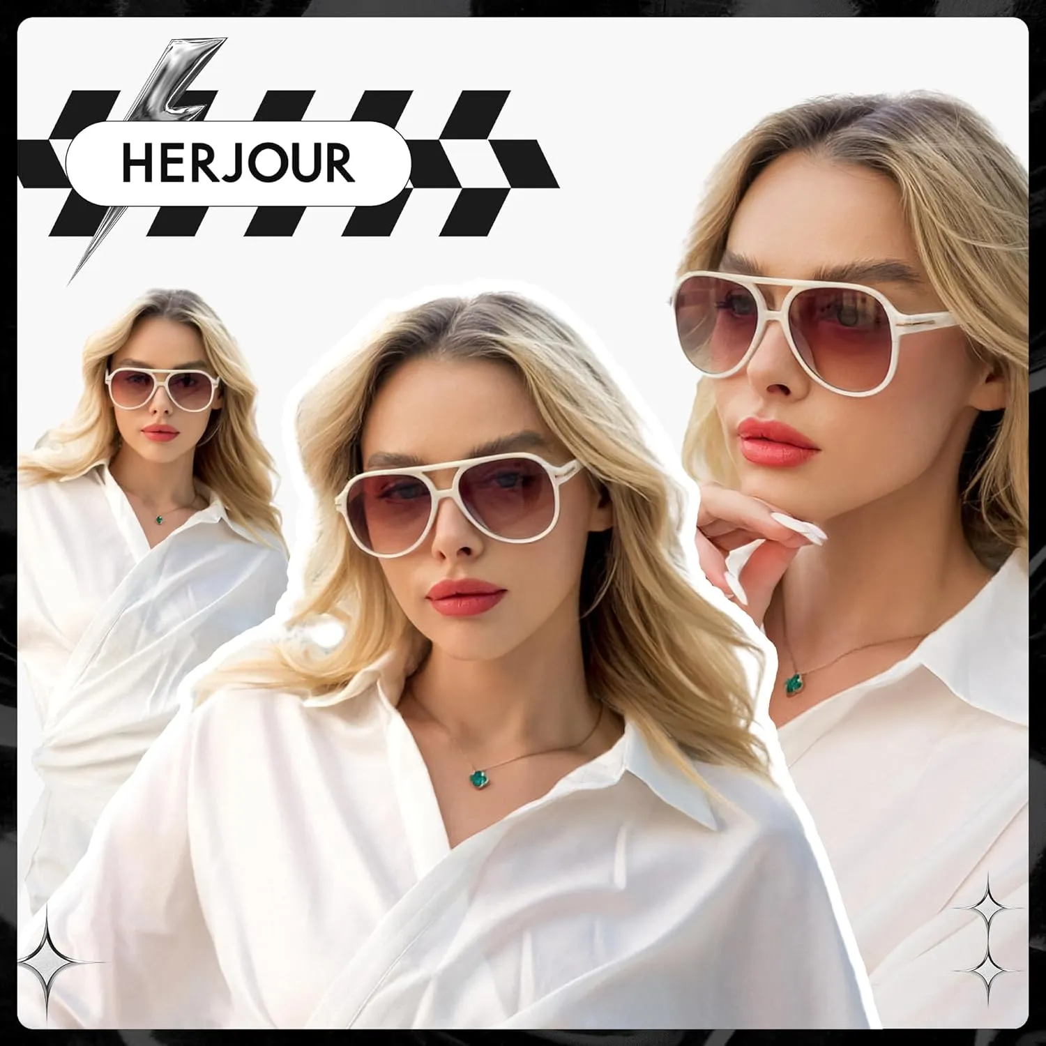 Retro Trendy Square Aviator Sunglasses Womens Mens 70s Classic Vintage Oversized Sun Glasses AR82174