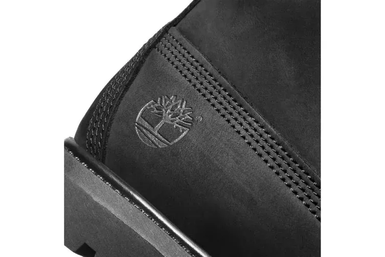 TIMBERLAND 6-INCH PREMIUM WATERPROOF BOOT  -  WOMEN - BLACK NUBUCK