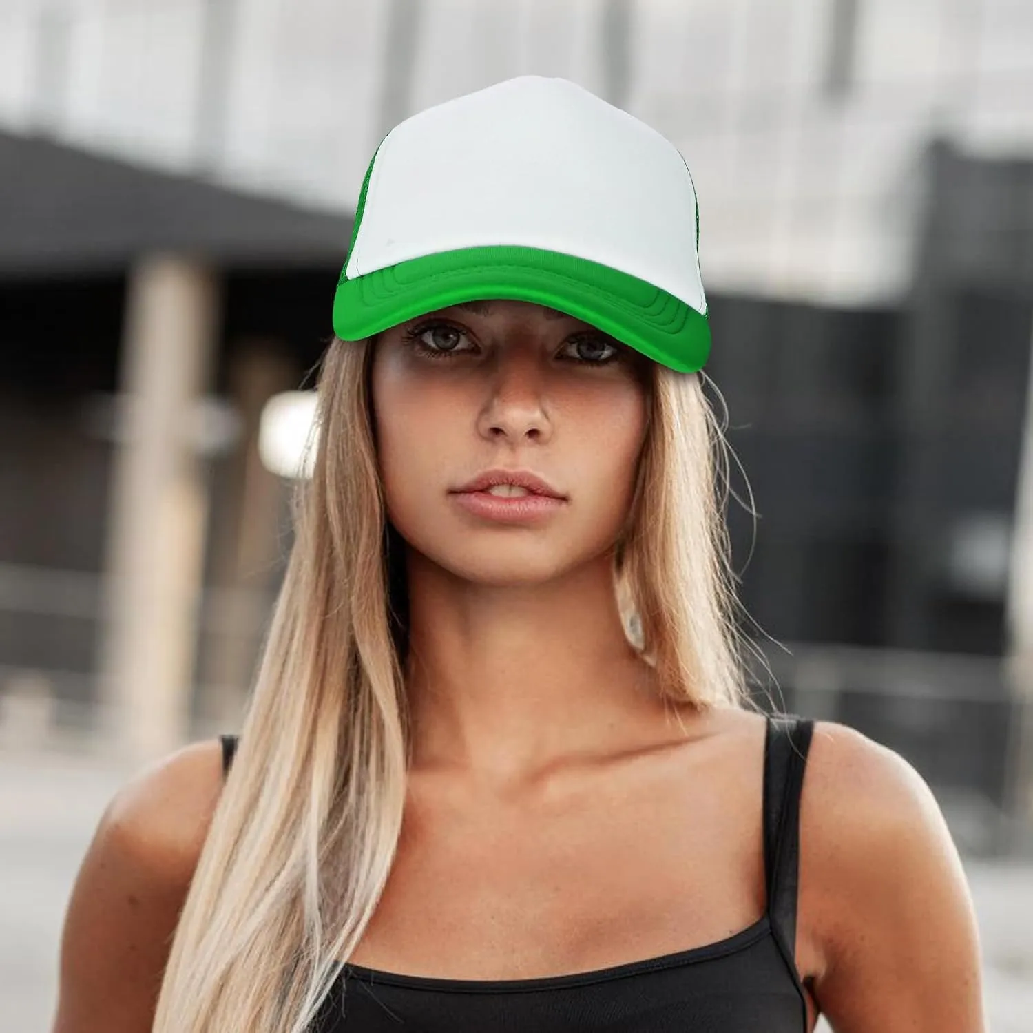 Ultrafun 10 Pack Trucker Hat Mesh Sublimation Blank Hats Adjustable Baseball Caps Hats for Men Women