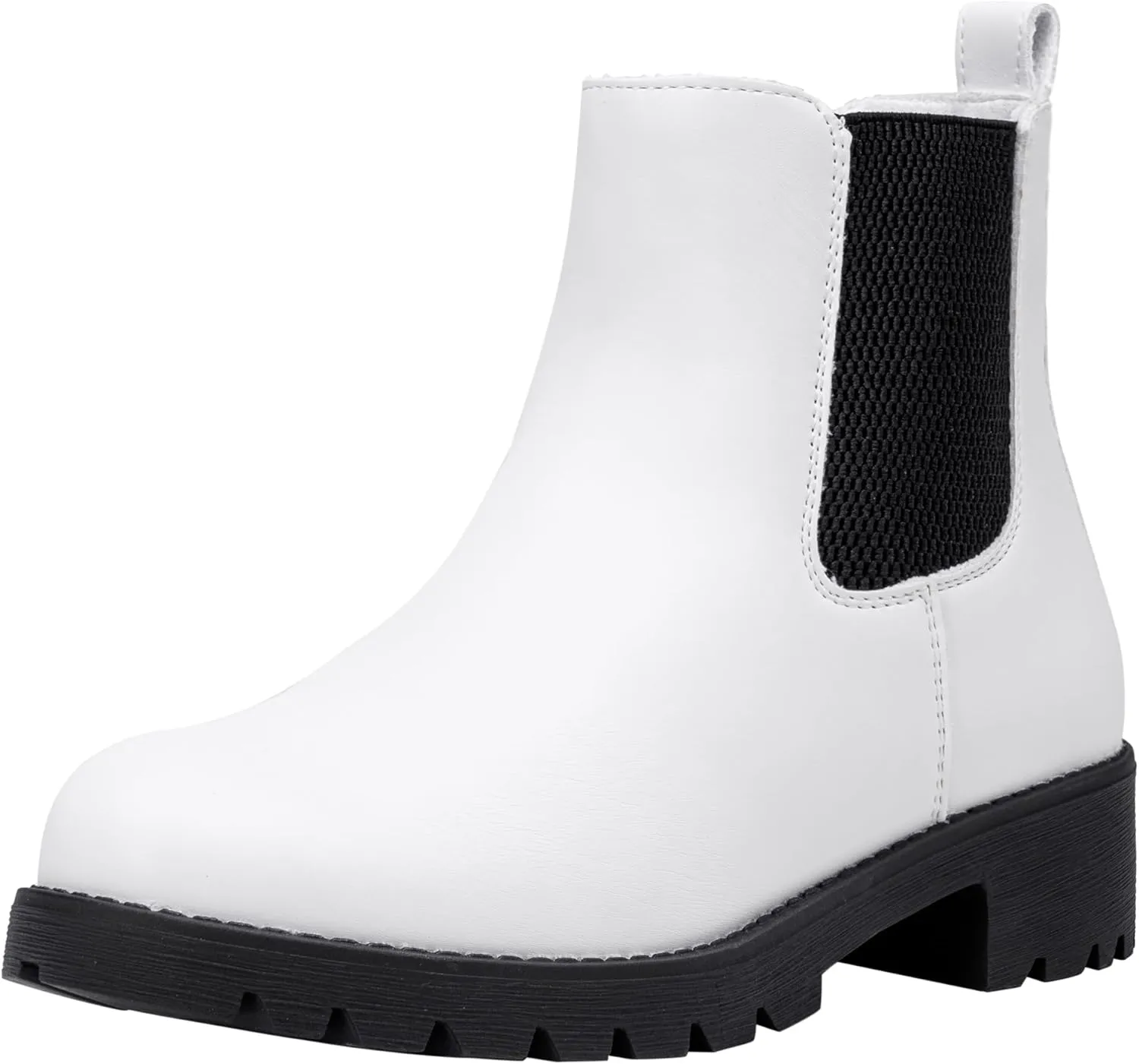 Vepose Women's 9607 Chelsea Ankle Boots Pull-On Booties for Women