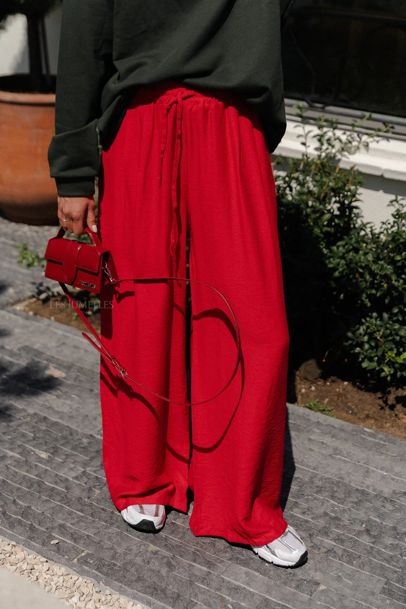 Wallis wide pants red