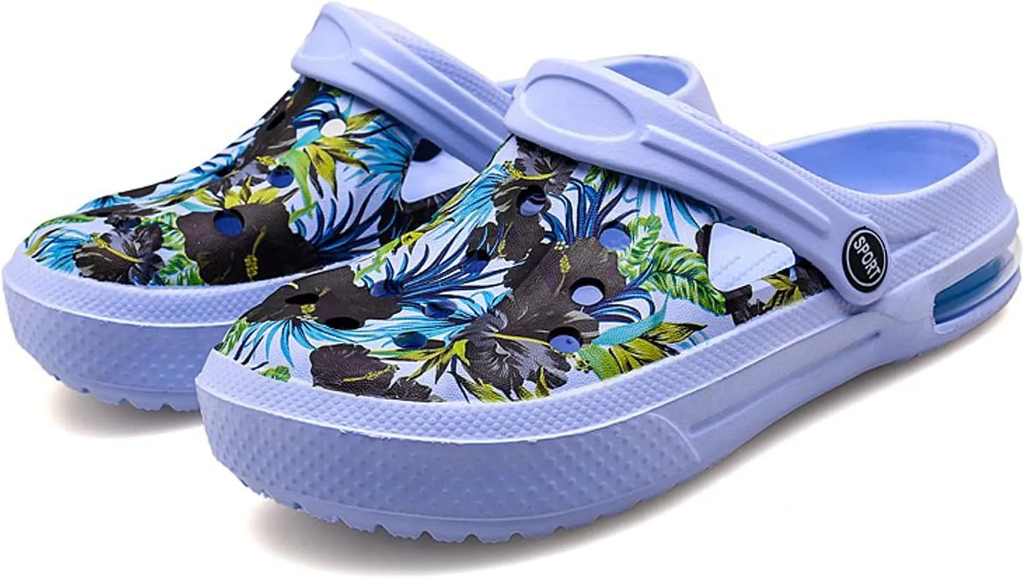 Women's Garden Clogs Shoes Casual Slipper Beach Sandals Anti-Slip Pool Water Shoes Home Slippers Summer Footwear