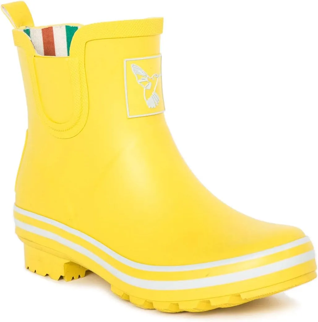 Women's Rain Boot Ankle Boots Meadow Wellies Garden Boot UK Brand
