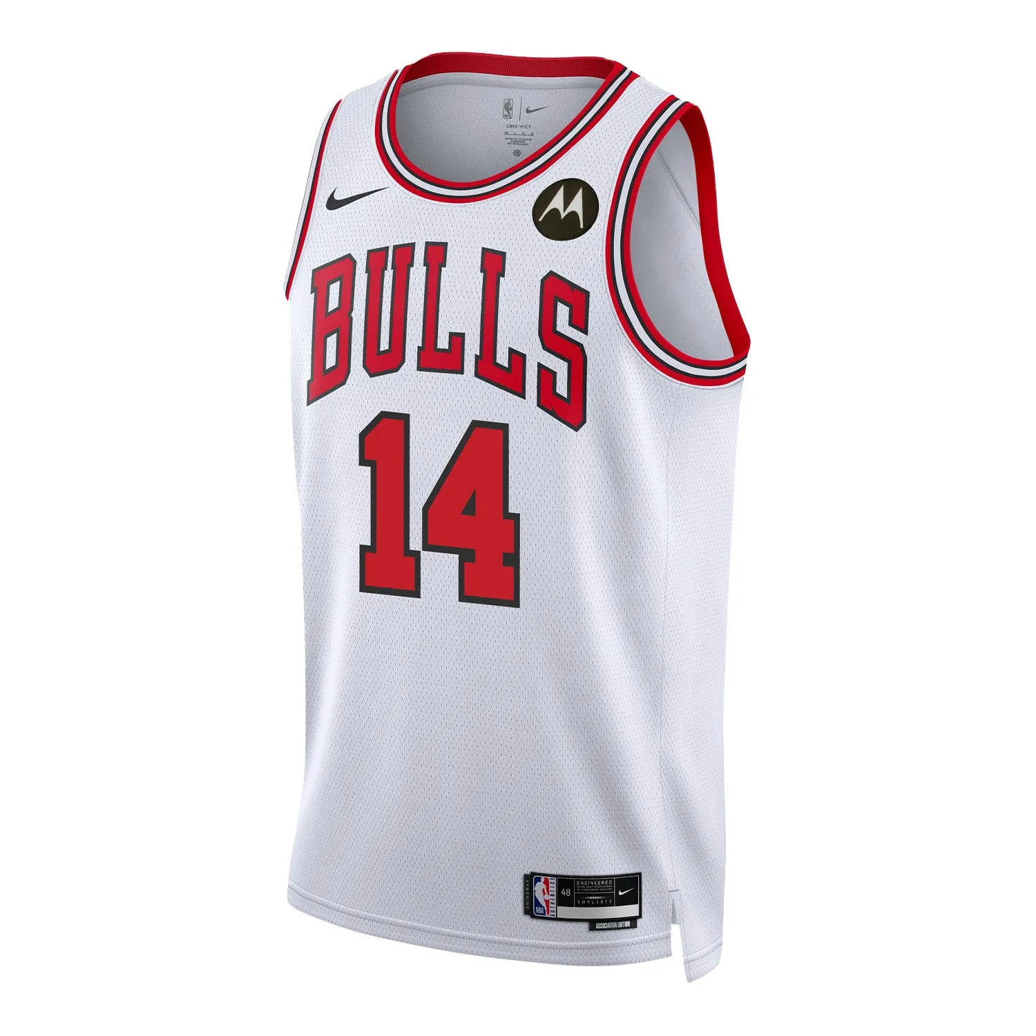 Youth Chicago Bulls Matas Buzelis Nike Association Swingman Jersey