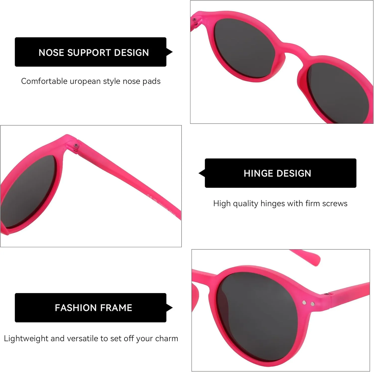 ZENOTTIC Polarized Round Sunglasses, Stylish Sunglasses for Men and Women Retro Classic, Multi-Style Selection